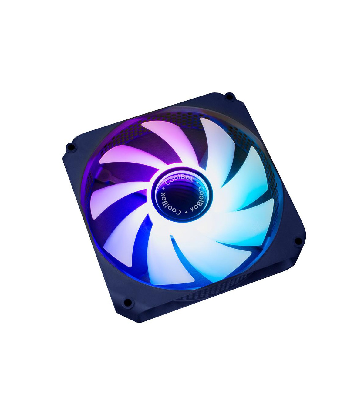 Ventilador caja coolbox infinity argb 120 mm.