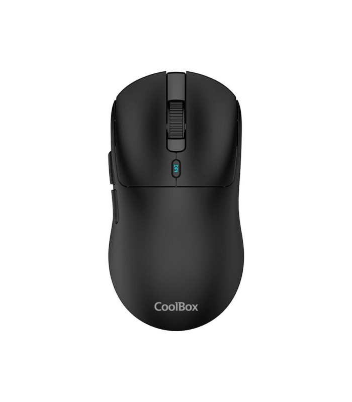 Mouse raton coolbox w03 ultraligero negro 10000 dpi gaming inalambrico rf+bt