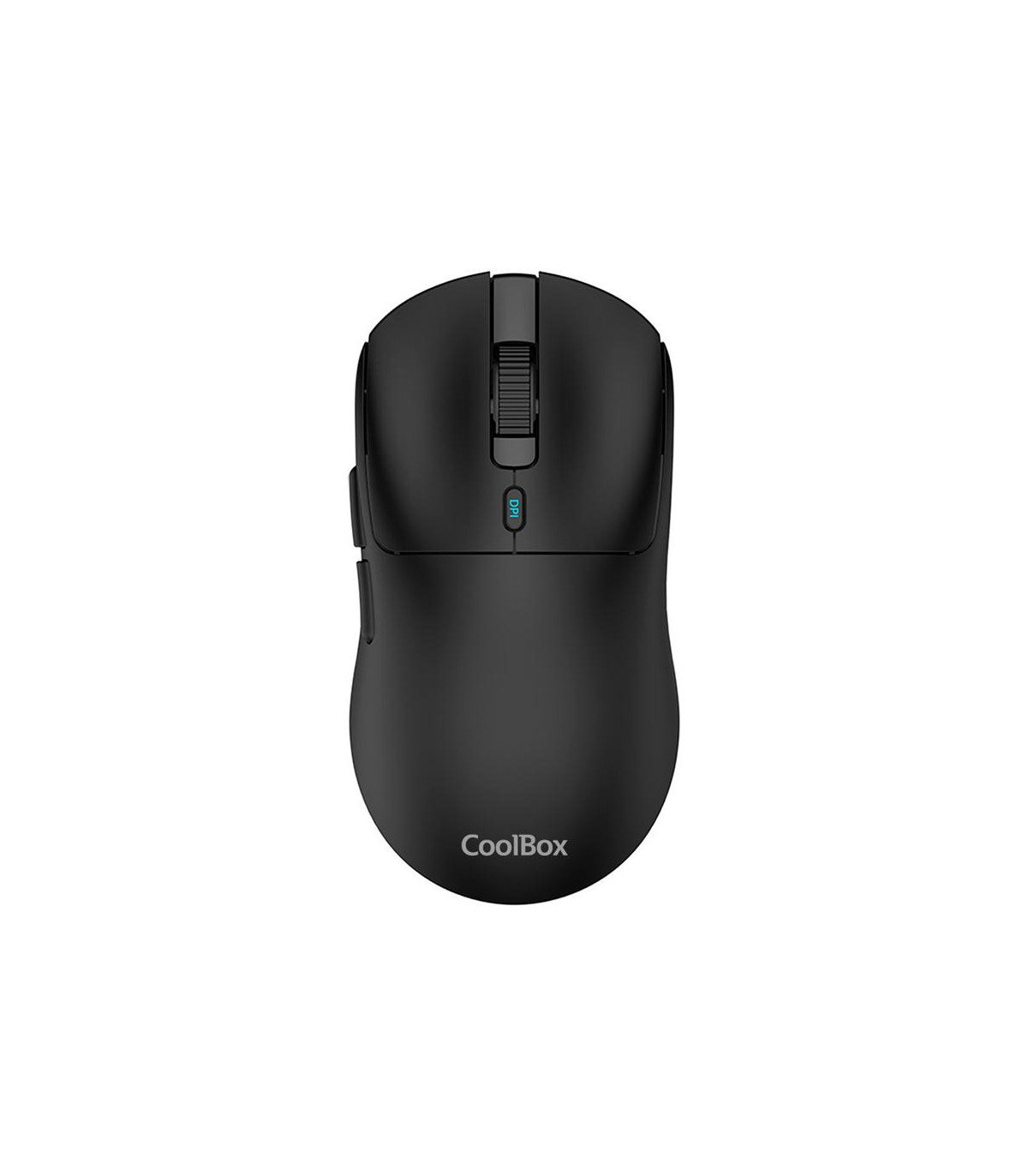 Mouse raton coolbox w03 ultraligero negro 10000 dpi gaming inalambrico rf+bt