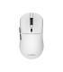 Mouse raton coolbox w03 ultraligero blanco 10000 dpi gaming inalambrico rf+bt