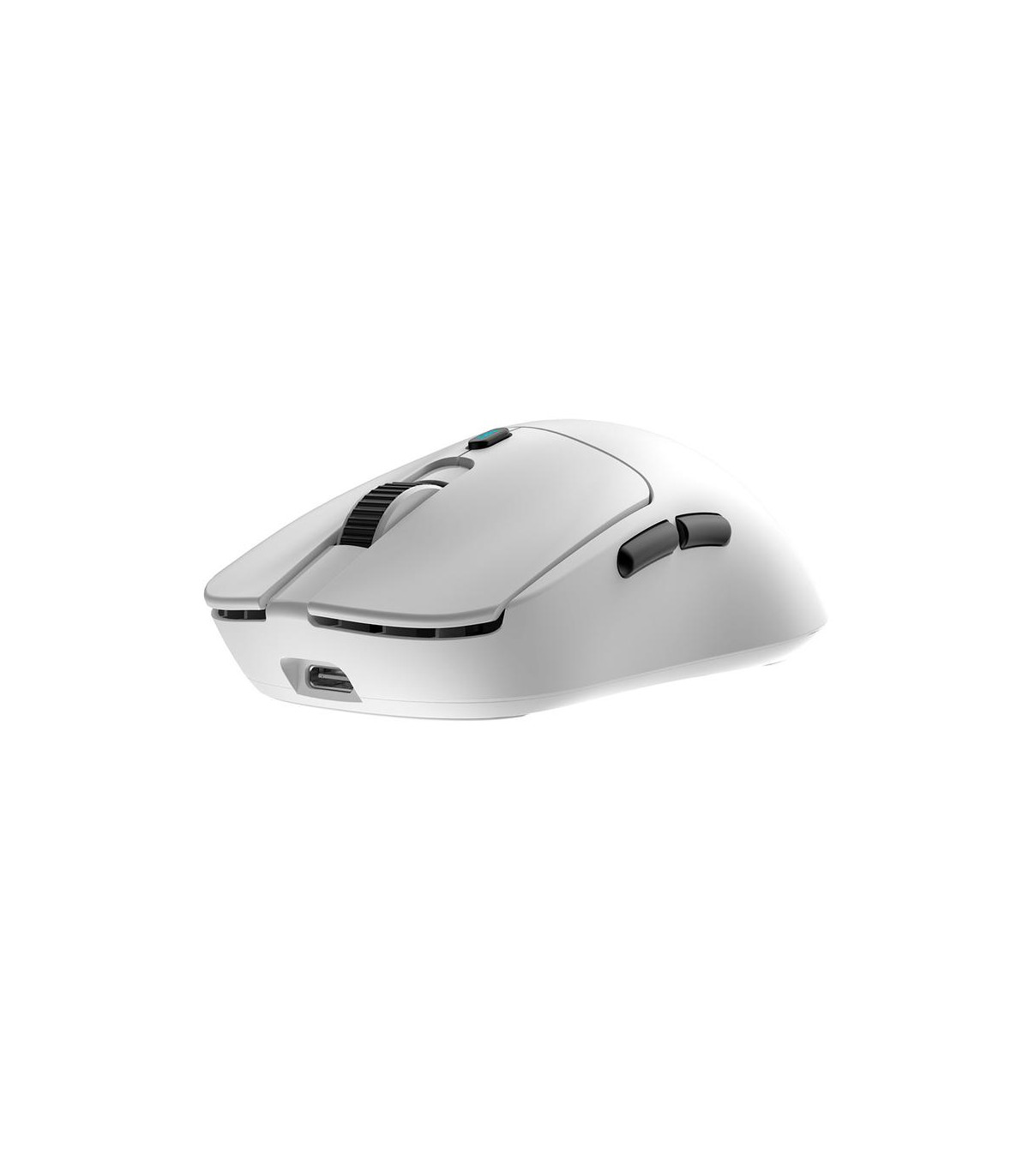 Mouse raton coolbox w03 ultraligero blanco 10000 dpi gaming inalambrico rf+bt