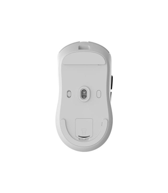Mouse raton coolbox w03 ultraligero blanco 10000 dpi gaming inalambrico rf+bt