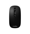 Mouse raton coolbox ia w02 negro 1600 dpi inalambrico rf+bt