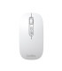 Mouse raton coolbox ia w02 blanco 1600 dpi inalambrico rf+bt