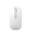 Mouse raton coolbox ia w02 blanco 1600 dpi inalambrico rf+bt
