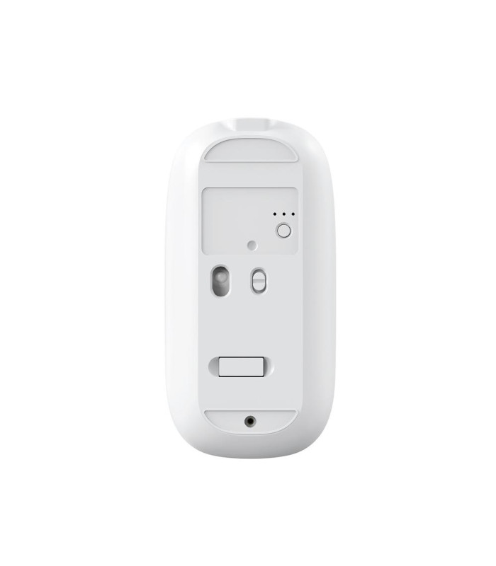 Mouse raton coolbox ia w02 blanco 1600 dpi inalambrico rf+bt