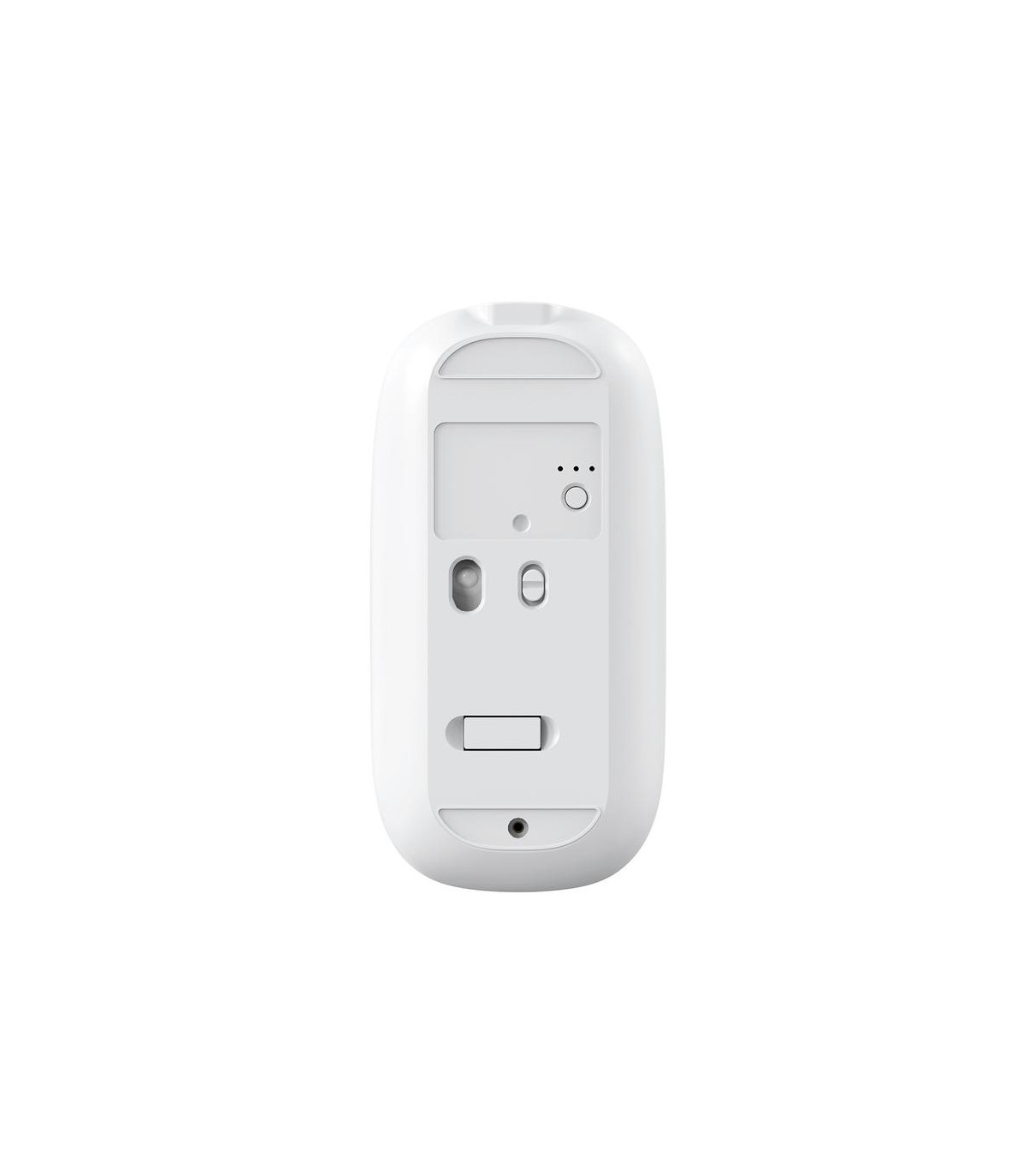 Mouse raton coolbox ia w02 blanco 1600 dpi inalambrico rf+bt