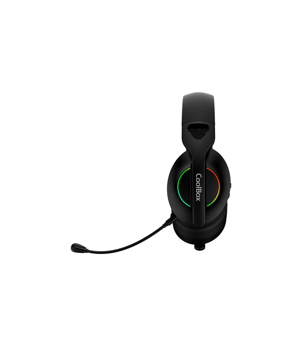 Auriculares con microfono coolbox wb01 inalambricos gaming bluetooth negro
