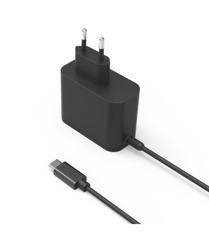 Adaptador cargador rapido de corriente coolbox gan usb - c 65w