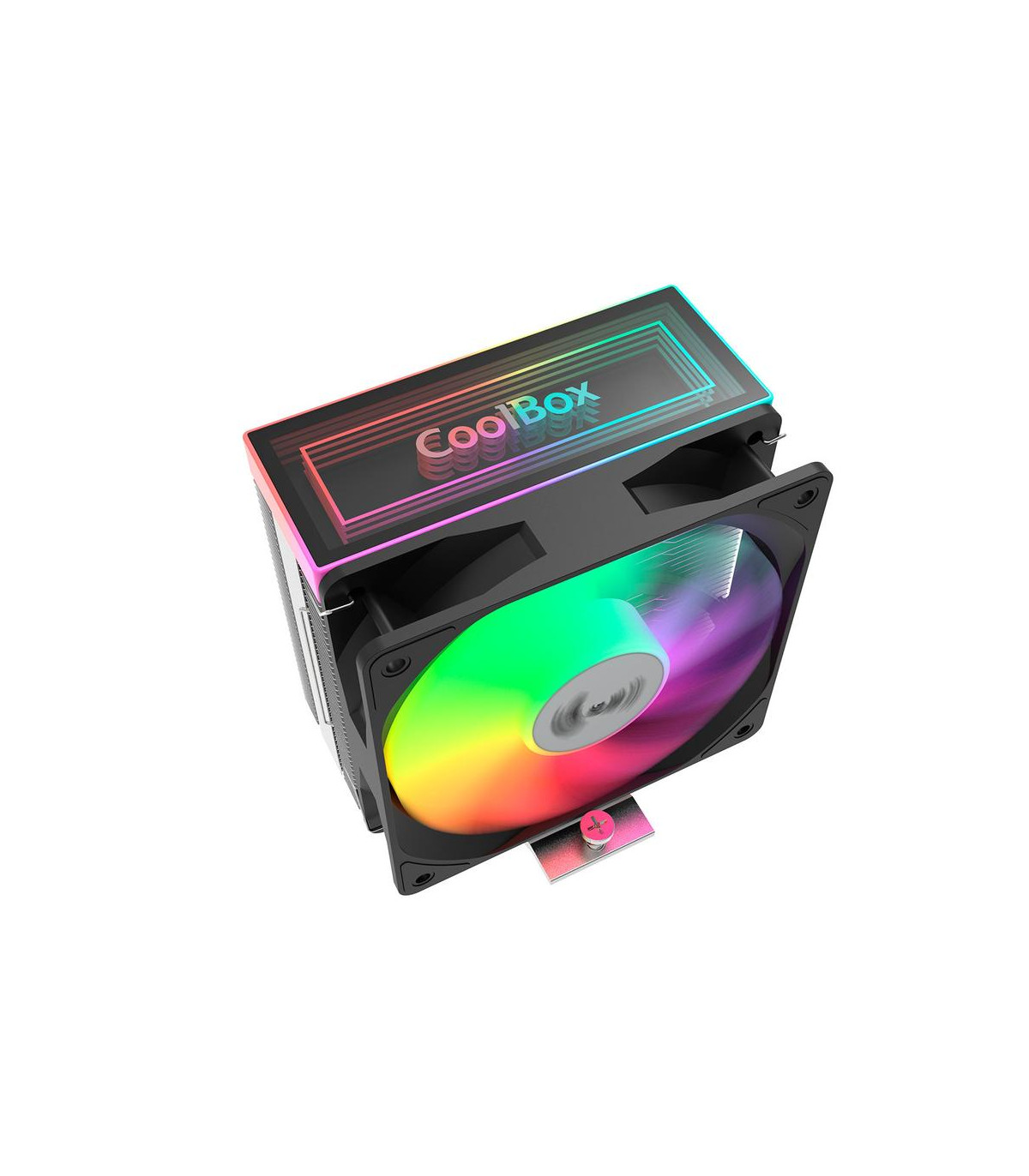 Ventilador disipador cpu gaming coolbox infinite air 120