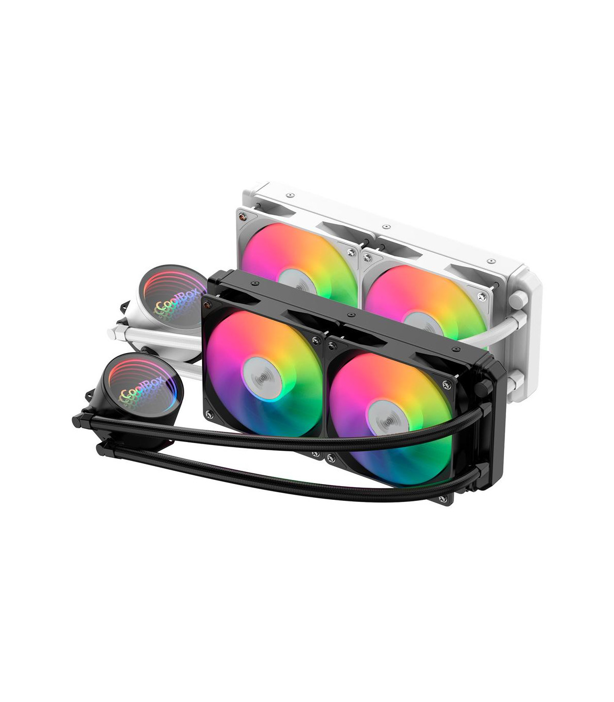 Kit refrigeracion liquida coolbox infinite liquid 240 negro