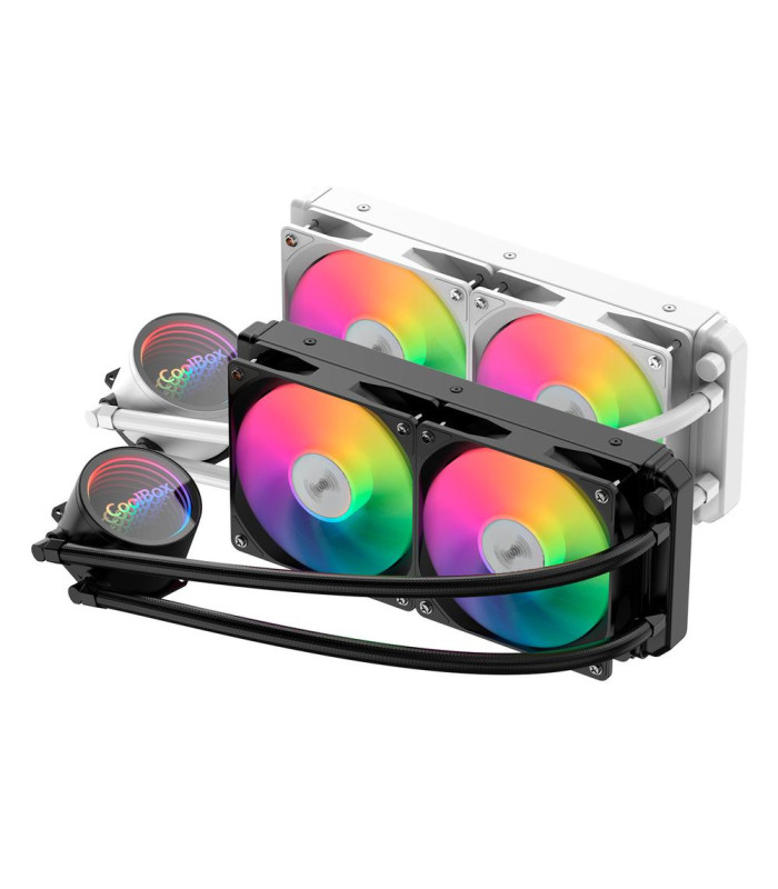 Kit refrigeracion liquida coolbox infinite liquid 240 blanco