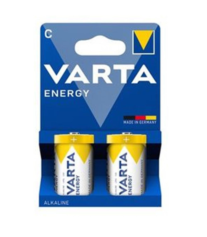 Blister pilas varta alcalinas energy lr14 c -  2 pilas