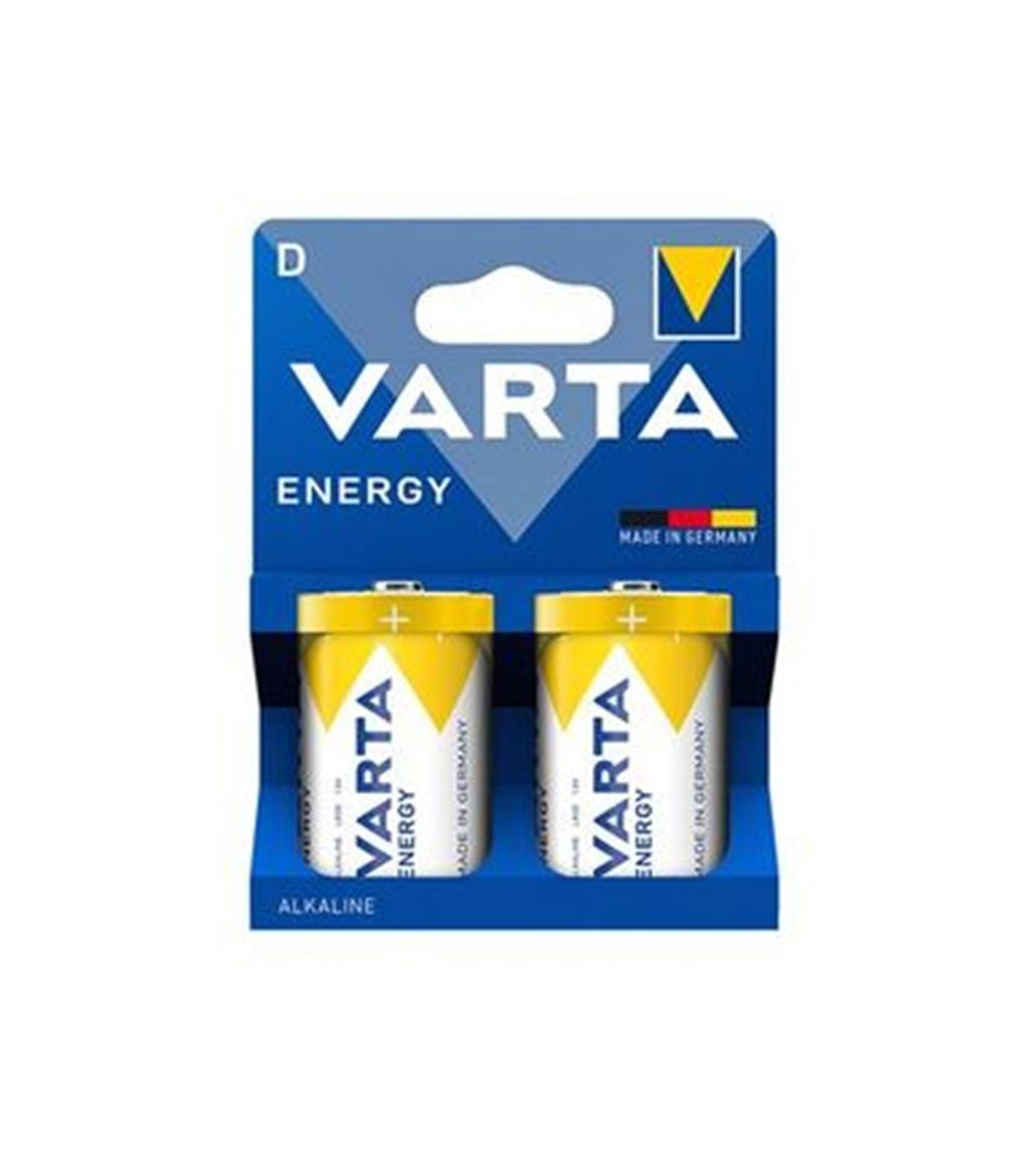 Blister pilas varta alcalinas energy lr20 d -  2 pilas
