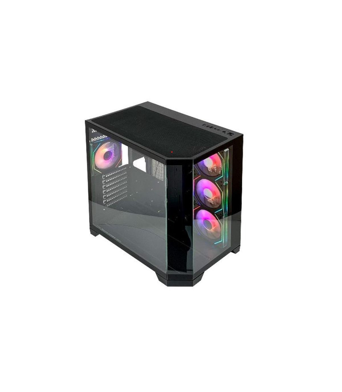 Caja ordenador gaming l - link nova rgb atx usb 3.0 sin fuente