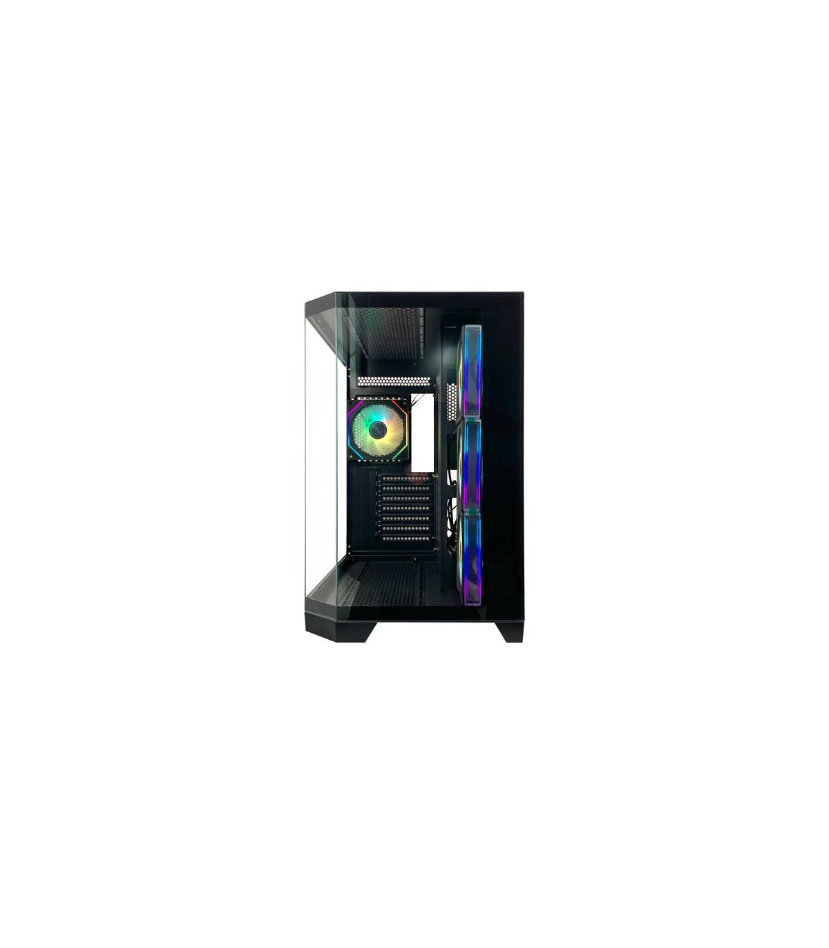 Caja ordenador gaming l - link nova rgb atx usb 3.0 sin fuente