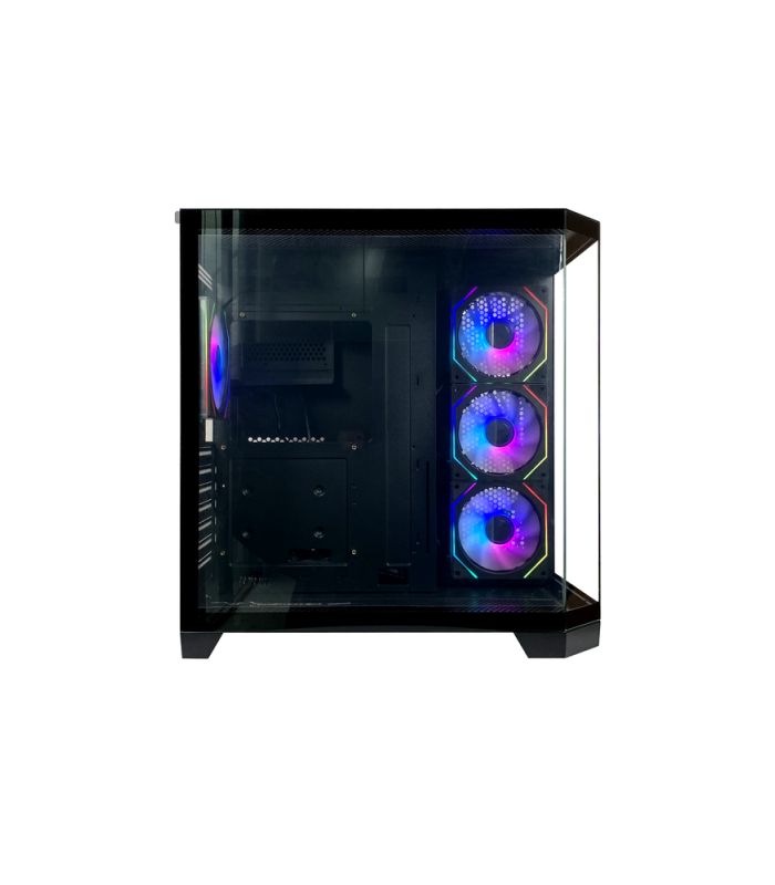 Caja ordenador gaming l - link nova rgb atx usb 3.0 sin fuente