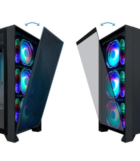 Caja ordenador gaming coolbox ge2000 dualview argb atx