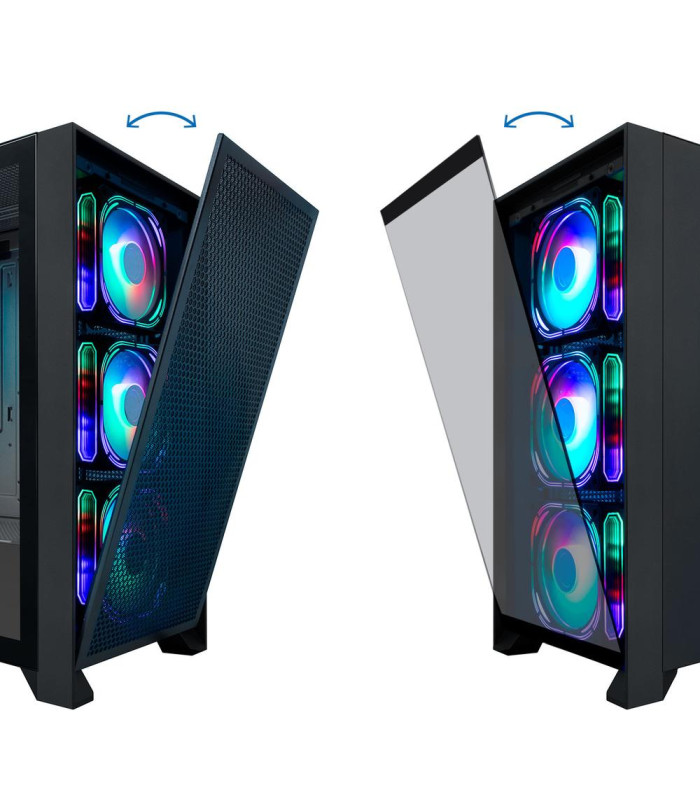 Caja ordenador gaming coolbox ge2000 dualview argb atx