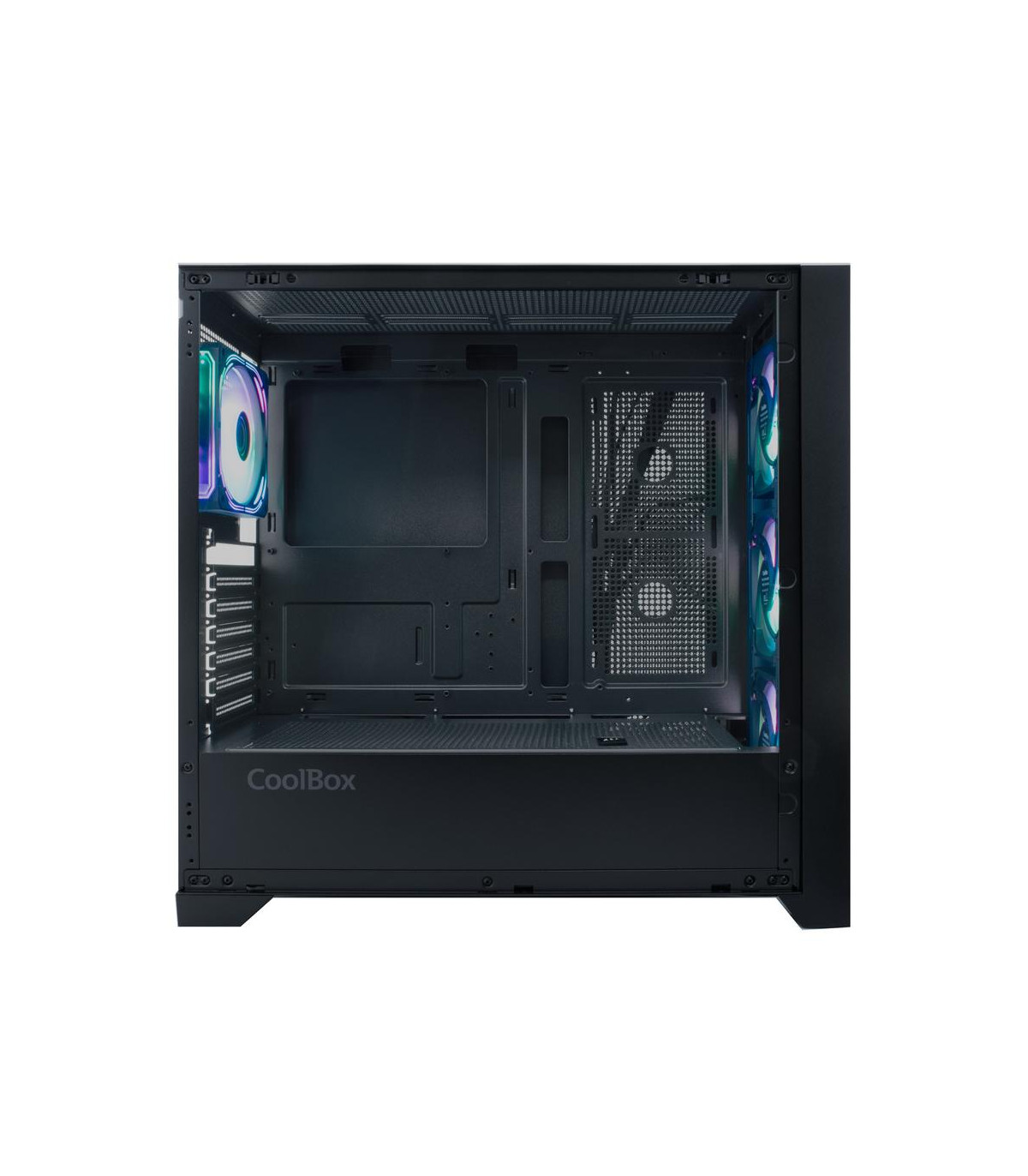 Caja ordenador gaming coolbox ge2000 dualview argb atx