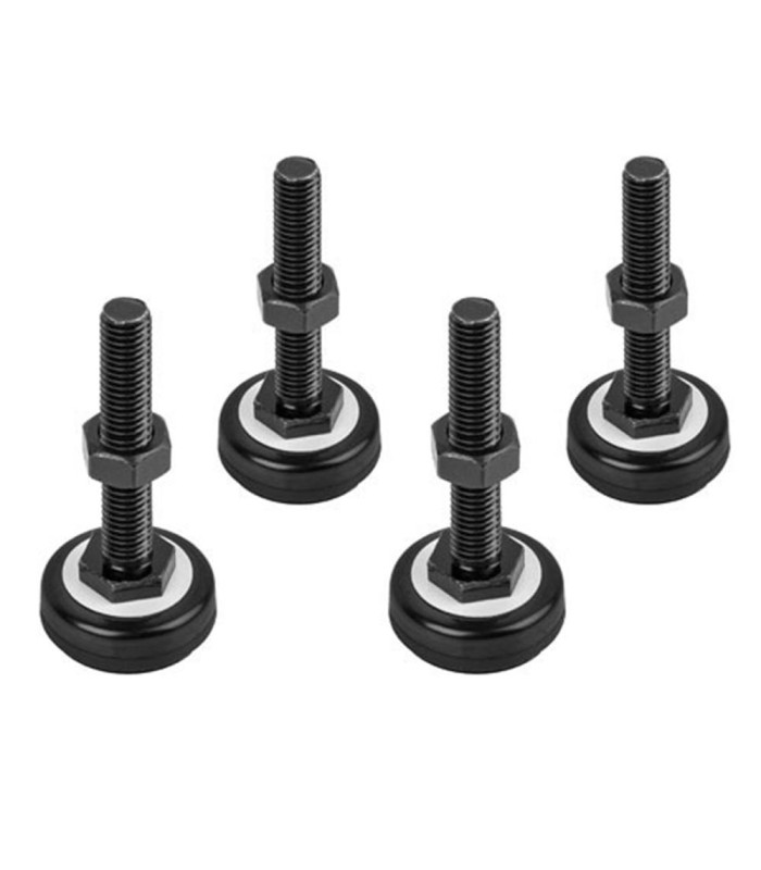 Pie lanberg m10 para armario rack 4 unidades