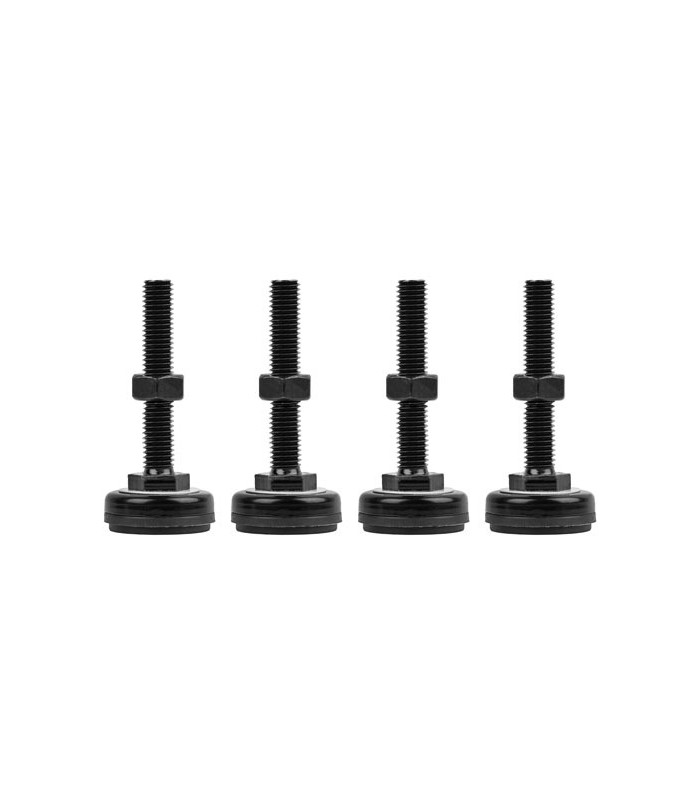 Pie lanberg m10 para armario rack 4 unidades