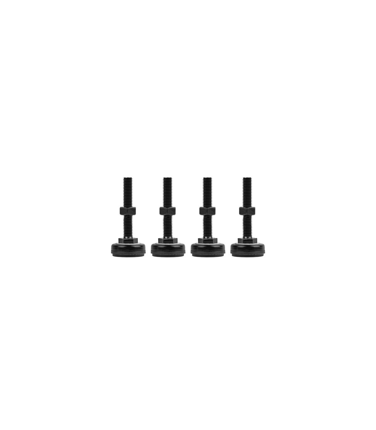 Pie lanberg m10 para armario rack 4 unidades