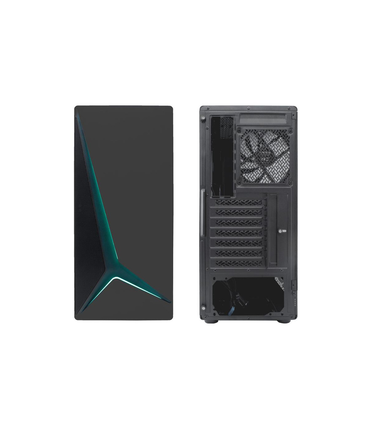 Caja ordenador gaming coolbox ga450 star light argb atx negro