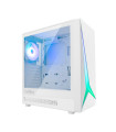 Caja ordenador gaming coolbox ga450 star light argb atx blanco