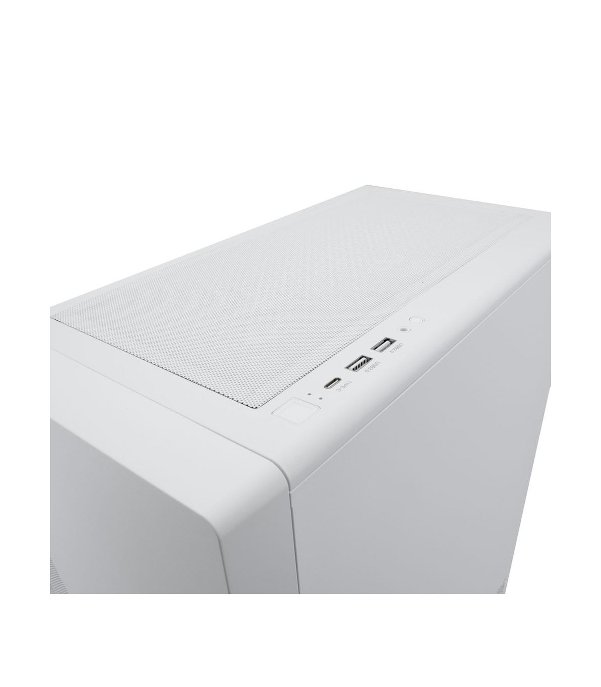 Caja ordenador gaming coolbox ga450 star light argb atx blanco