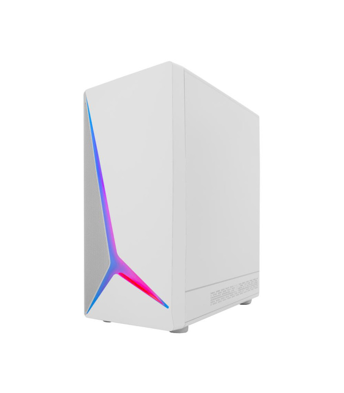 Caja ordenador gaming coolbox ga450 star light argb atx blanco