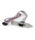 Adaptador startech header cabezal bracket serie serial rs232 a idc placa base perfil bajo 40cm