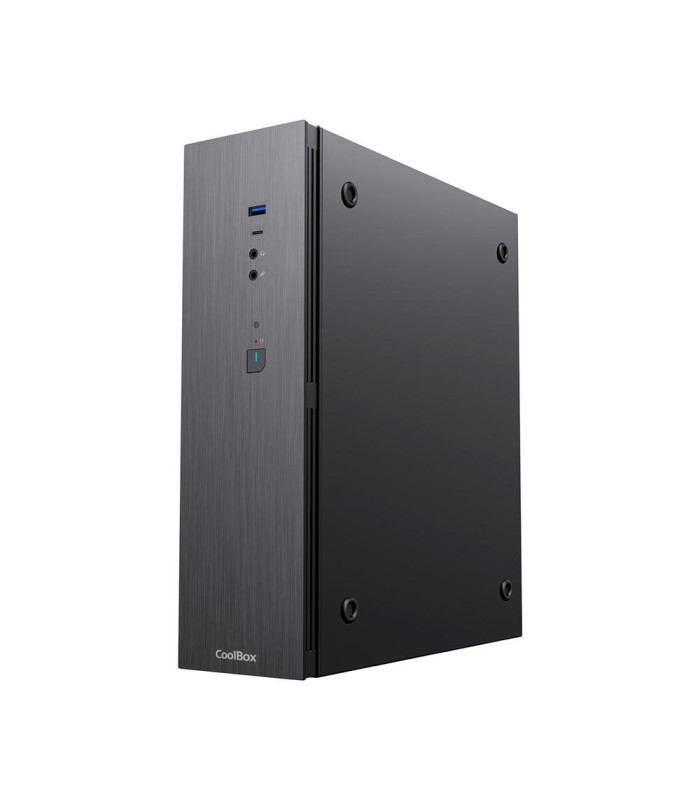 Caja ordenador coolbox t370 - 1 matx negro con fuente tfx