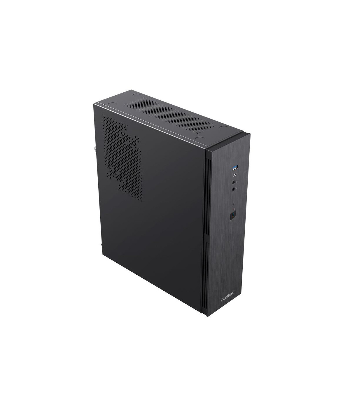 Caja ordenador coolbox t370 - 1 matx negro con fuente tfx