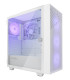 Caja ordenador gaming coolbox ga300 grid line atx argb cristal templado blanco