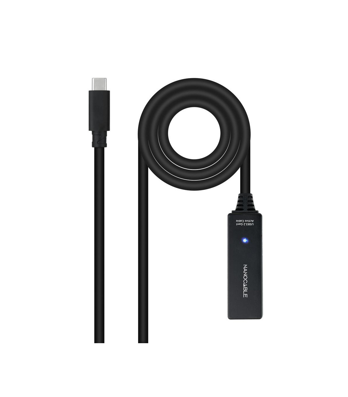 Cable prolongador nanocable con amplificador usb 3.2 gen1 usb - c - m - usb - c - h - 5 m