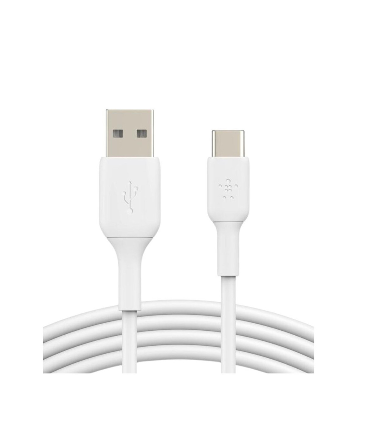 Cable usb tipo c a usb tipo a belkin 2m -  macho - macho -  blanco