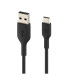 Cable usb tipo c a usb tipo a belkin 3m -  macho - macho -  negro