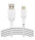 Cable usb tipo c a usb tipo a belkin 3m -  macho - macho -  blanco -  trenzado