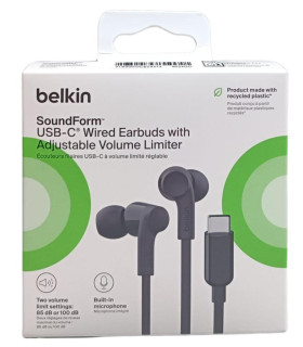 Auriculares belkin g3h0002hqbkv2 negro