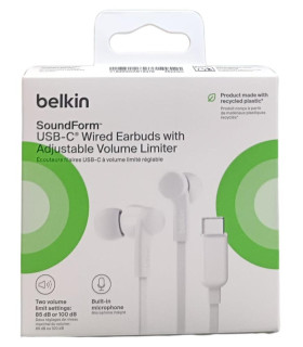 Auriculares belkin g3h0002hqwhv2 blanco