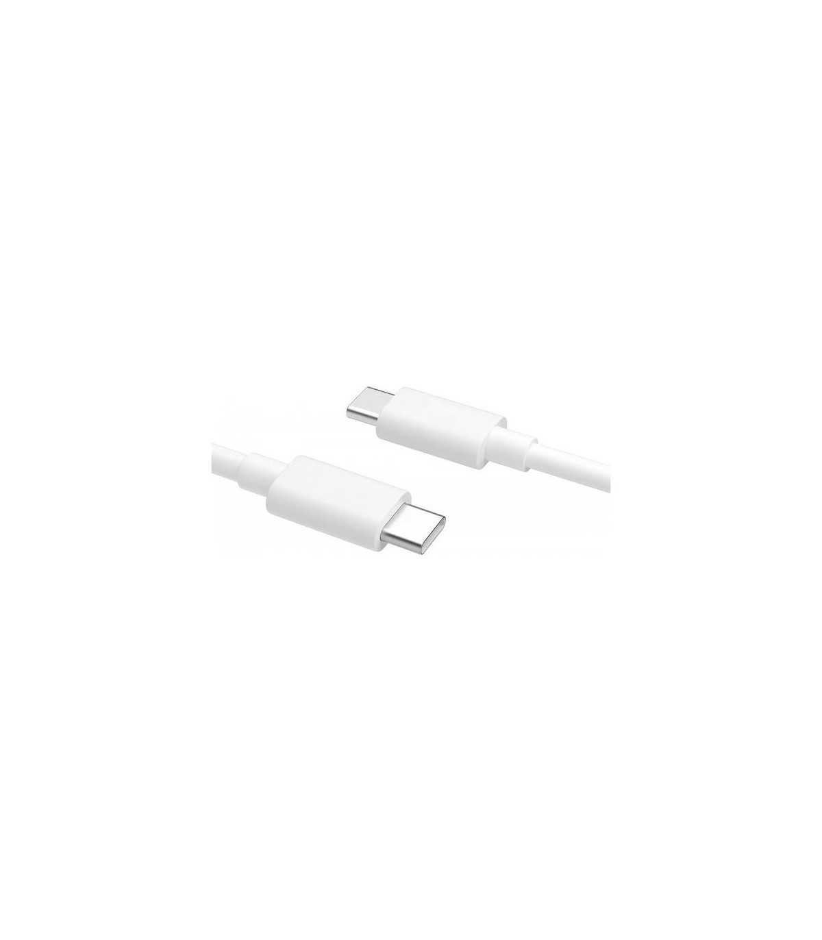 Cable usb tipo c oppo 1m -  macho - macho -  blanco