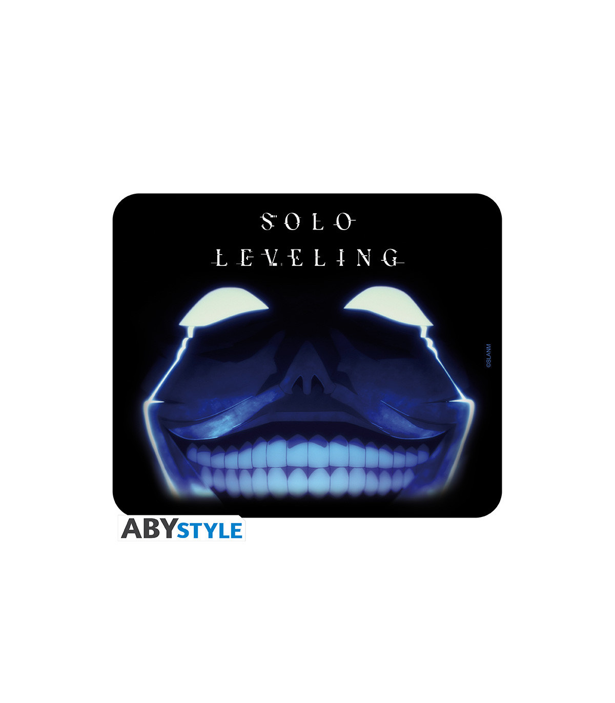 Alfombrilla de ratón flexible abystyle solo leveling estatua de dios