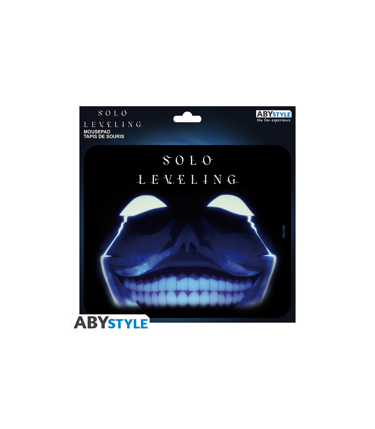 Alfombrilla de ratón flexible abystyle solo leveling estatua de dios