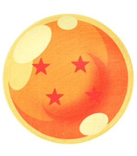 Alfombra sd toys dragon ball bola 4 estrellas 60x60cm