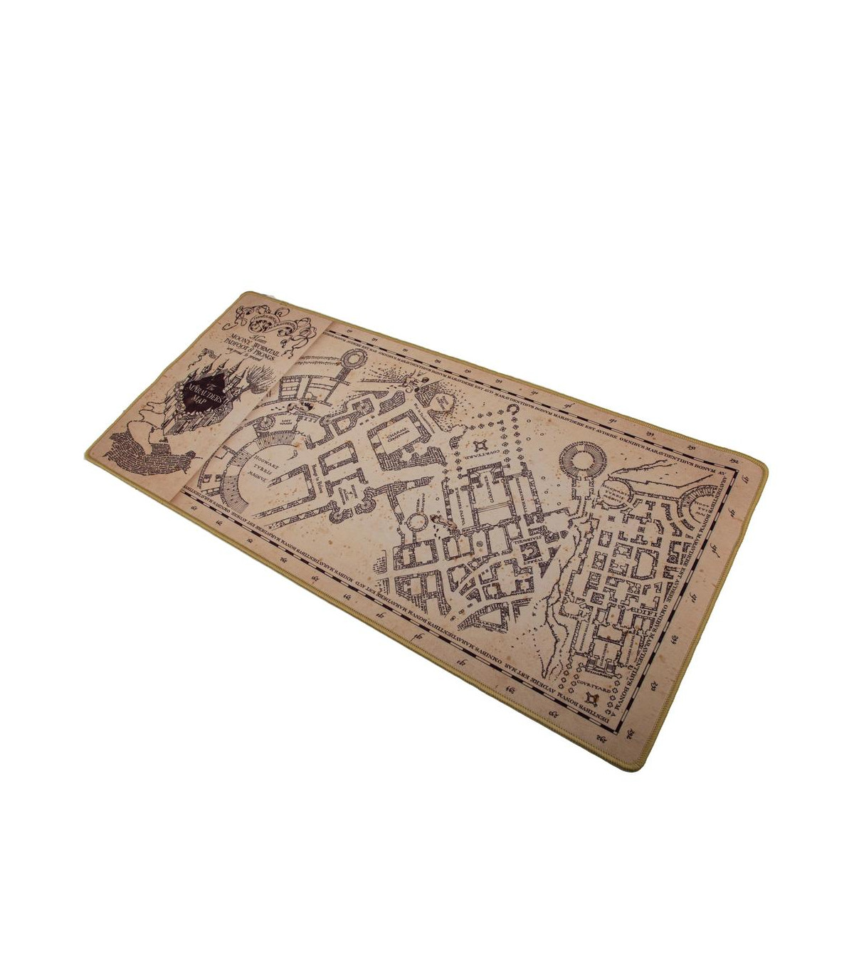 Alfombrilla escritorio harry potter el mapa merodeador