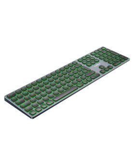 Teclado inalambrico retroiluminado coolbox moonlight key b431