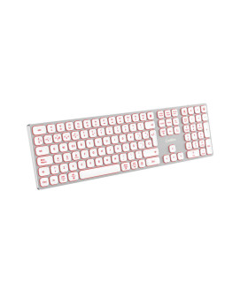 Teclado inalambrico retroiluminado coolbox moonlight key b431 plata blanco
