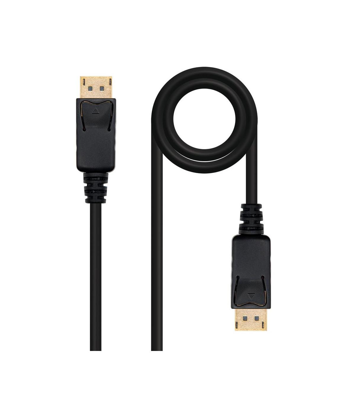 Cable displayport dp - m -  dp - m nanocable negro 1.5 m