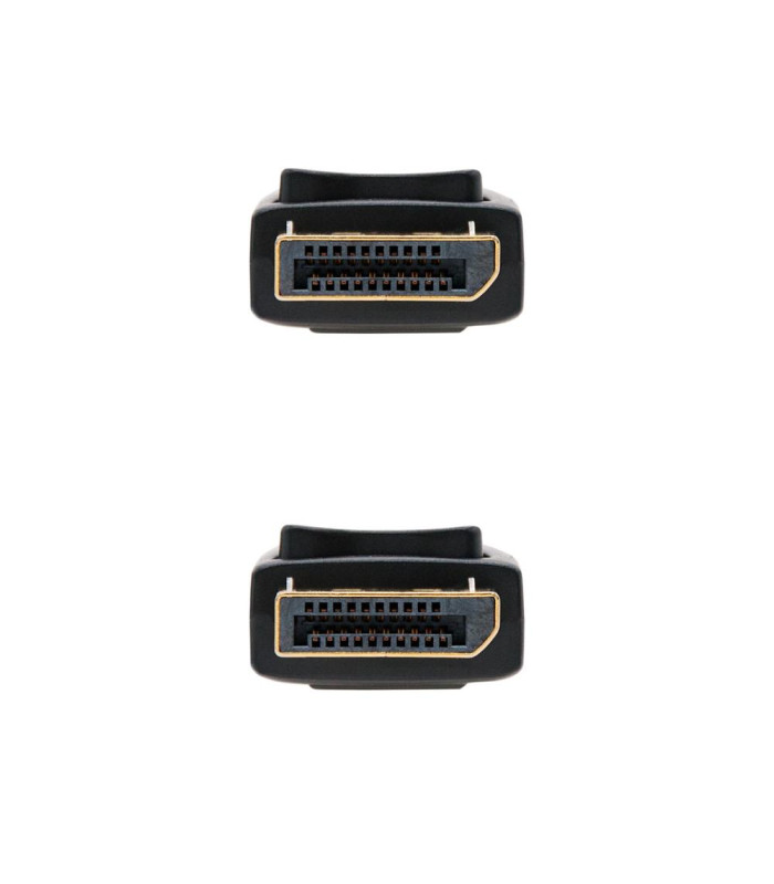 Cable displayport dp - m -  dp - m nanocable negro 1.5 m